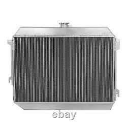 For 1968-1973 Dodge Charger/challenger 383-440 3-row Aluminum Racing Radiator