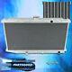 For 88-91 Civic Crx Ef 1.5L M/T Dual Sized Aluminum Race 2-Row Cooling Radiator