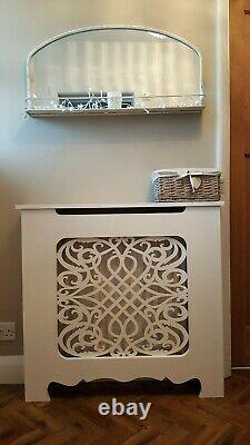 French/Shabby Chic Baroque Radiator Cover Unpainted Cabinet FAST