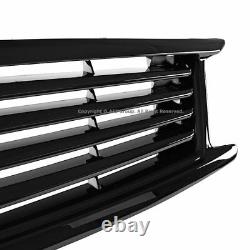 Front Bumper Glossy Black Grille For Infiniti 10-13 G37 11-12 G25 2015 Q40 Sedan