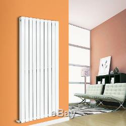 Gloss White Vertical Designer Radiator Bathroom Central Heating Rads 1600x680 mm