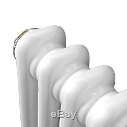 HEATHER White 1800x287 Vertical Triple Column Designer Radiator Central Heating