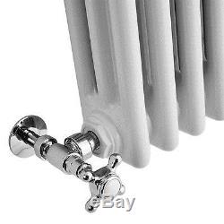 HEATHER White 1800x287 Vertical Triple Column Designer Radiator Central Heating