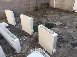 Heat electric central heating radiator water filled no maintenance solar power