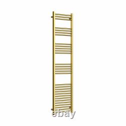 Heated Towel Rail Bathroom Radiator Gold Black Ladder Rail White Grey Heated Rad