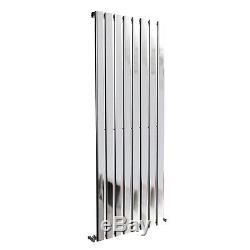 Horizonal Vertical Designer Flat Panel Column Radiators Central Heating Chrome