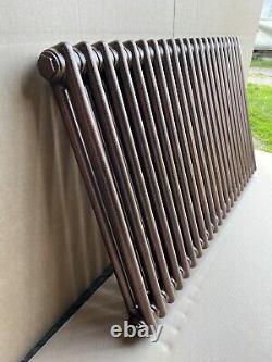 Horizontal 2 Column Radiator Hammered Copper Acova 600/1410mm 4637btu