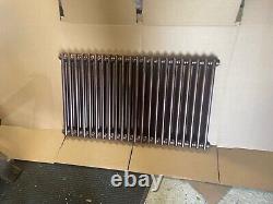 Horizontal 2 Column Radiator Hammered Copper Acova 600/1410mm 4637btu