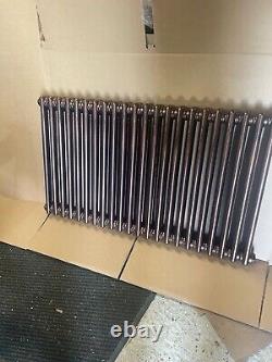 Horizontal 2 Column Radiator Hammered Copper Acova 600/1410mm 4637btu