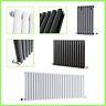 Horizontal Designer Column Radiators Double & Single Central Heating Panel NEW