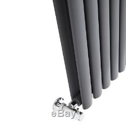 Horizontal Designer Column Radiators Double & Single Central Heating Panel NEW