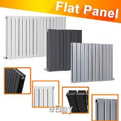 Horizontal Flat Panel Column Designer Bathroom Radiators Central Heating Double