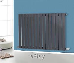 Horizontal Flat Panel Column Designer Bathroom Single Radiator Central Heating