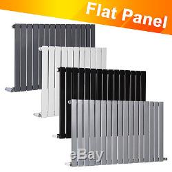 Horizontal Flat Panel Single Column Designer Modern Radiators Central Heating