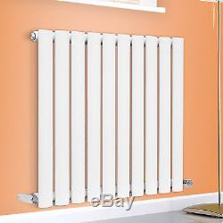 Horizontal Radiator Designer Oval Column Bathroom Heater Central Heating UK