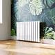 Horizontal Radiator Double 600 Flat Panel Central Heating Rads For Bathroom