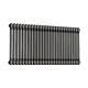 Horizontal Radiator Traditional 2 Column Raw Metal Iron Style Rads 600 x 1190mm