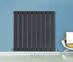 Horizontal Vertical Designer Flat Panel Radiator Central Heating Anthracite