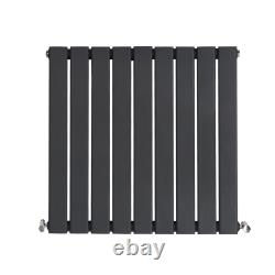 Horizontal Vertical Designer Flat Panel Radiator Central Heating Anthracite