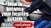 How To Balance Your Heating System By Trade Radiators