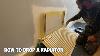 How To Drop A Radiator Remove A Radiator For Decorating Painting Wallpapering Plastering