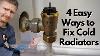 How To Fix A Cold Radiator 4 Easy Ways Diy Plumbing