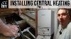 How To Install Central Heating System Part5 Getting The Heating Upstairs Diy Vlog 14