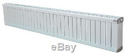 Issoria 300x2000 White Aluminium Designer Radiator Heater Central Heating Panel