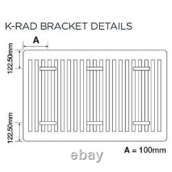 K Rad Kompact Type 21 Double Panel Radiator 400 x 1400mm