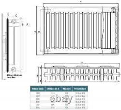 K Rad Kompact Type 22 600 x 1100mm Radiator Double Panel Double Convector