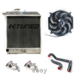 K-Tuned Passenger Side Radiator Kit for Honda Civic Acura Integra EG EK DC2 K20