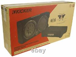 KICKER 48TRTP122 TRTP 12 1000w Down Firing Subwoofer Enclosure+Passive Radiator