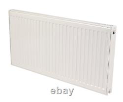 KUDOX TYPE 21 DOUBLE PLUS PANEL RADIATOR (H)600MM x (W)1400MM-COLLECTION ONLY