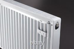 Kartell Type 21 Radiator Compact Double Panel Plus Convector White Heating