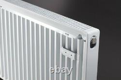 Kartell Type 22 Radiator Compact Double Panel Double Convector White Heating