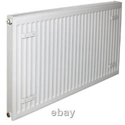 Kudox Premium Type 21 Steel Panel Home Heating Radiator 600 x 1200mm 5454Btu