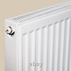 Kudox Premium Type 21 Steel Panel Home Heating Radiator 600 x 1200mm 5454Btu