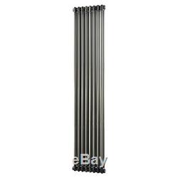 Lacquered Raw Metal Vertical Column Radiators Central Heating 15 Year Guarantee