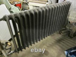 Large cast iron radiator