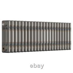 Lux Heat Horizontal Bare Metal Lacquer Column Radiator