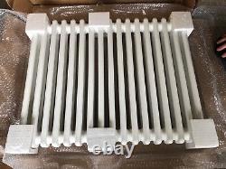 Milano Windsor White Traditional Horizontal Double Column Radiator 785 x 600