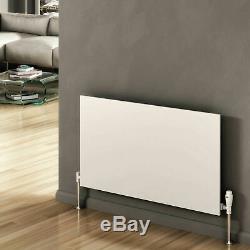 Modern Designer Slimline White Horizontal Panel Radiator Central Heating Reina