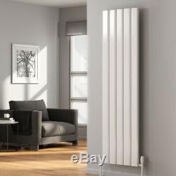 Modern Designer White Aluminium Vertical Panel Radiator Central Heating Reina