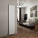 Modern Vertical Oval Column Radiator Tall Upright Central Heating White