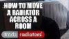 Moving A Radiator Across A Room