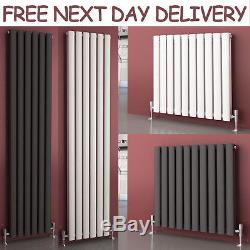 NEW Vertical Or Horizontal Oval Double Radiator Column Central Designer Heating