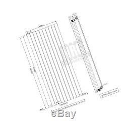 NRG 1600x680mm Vertical Tall Upright Flat Panel Central Heating Radiator