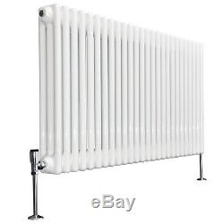 New Traditional Column Radiator Horizontal Cast Iron Style Central Heating 600mm