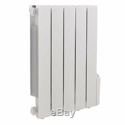 Oil Filled Electric Radiator Thermostatic Wall Mounted Heater 577x461mm 900W