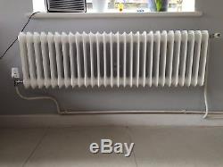 Old fashioned steel central heating radiator
